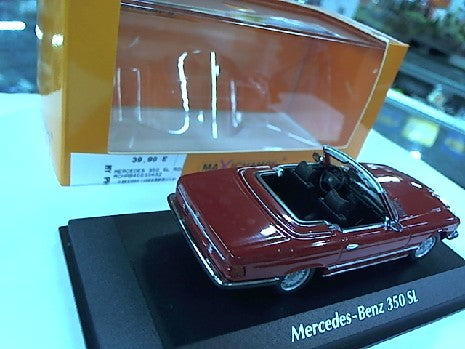 MERCEDES 350 SL ROUGE 1974 1/43