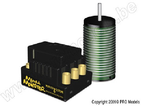 Electronic Speed Control, Motor, ESC Mounting plate (Castle Crea