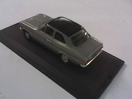 Miniature ESCORT RS 2000 Argent/Noir 1/43 - Modèle Réaliste