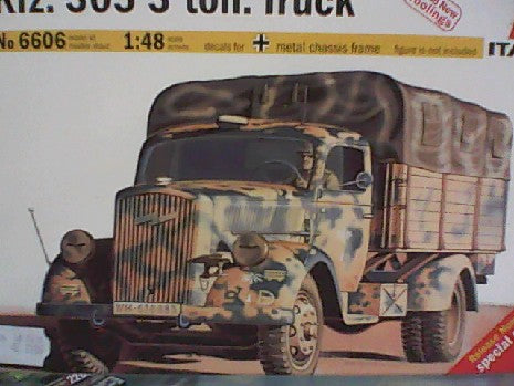 KFZ.305 3 TON.TRUCK 1/48