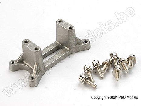 Engine mount, aluminum/ 3x10 CS with washers (8)
