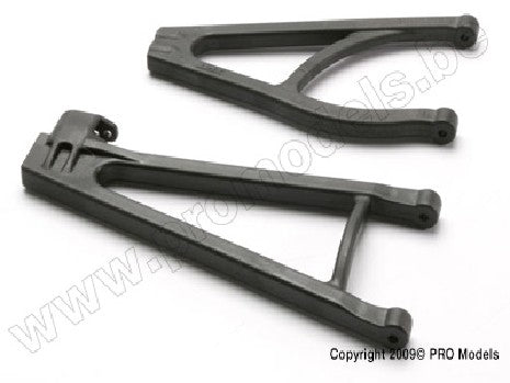 Suspension arms, adjustable wheelbase left side (upper arm (1)/