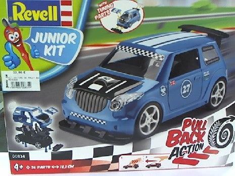 Kit Voiture de Rallye Bleue à Friction - Revell