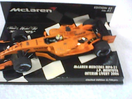 MC LAREN MERCEDES MP4-21 "INTERIM" MONTOYA 2006 1/43