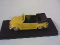 VW KAFER CABRIOLET JAUNE 1/43 - Miniature de Collection