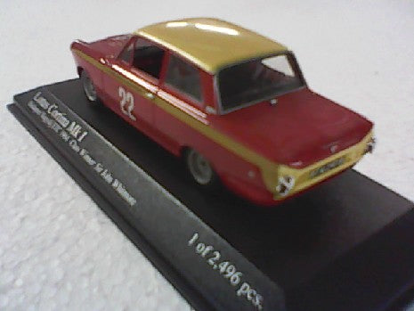 LOTUS CORTINA MK I BUDAPEST ETCC 1964 WINNER