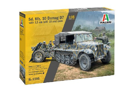 Maquette SD KZF 10 DEMAG D7 1/72 - Italeri