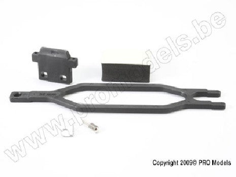Hold down, battery/ hold down retainer/ battery post/ foam space