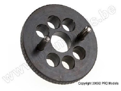 Flywheel, 30mm steel (w/pins) (TRX 2.5, 2.5R, 3.3) (use with low