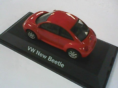 VW NEW BEETLE ROUGE 1/43