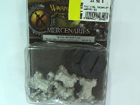 Tactical Arcanist Corps - Figurine Militaire WARMACHINE