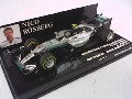 MERCEDES F1 W07 ROSBERG W CHAMPION 2016 1/43