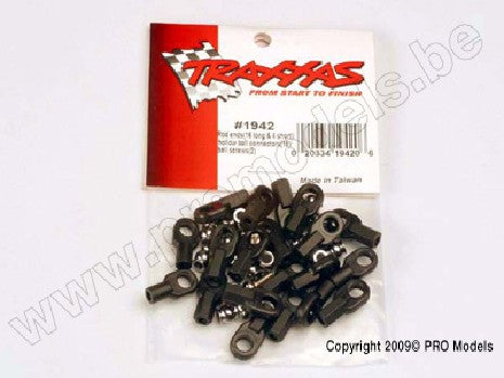 Rod ends (16 long & 4 short)/ hollow ball connectors (18)/ ball