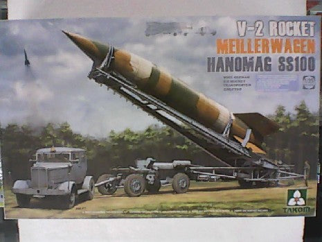MISSILE ALLEMAND V2 + REMORQUE MEILLERWAGEN + HANOMAG 1/35