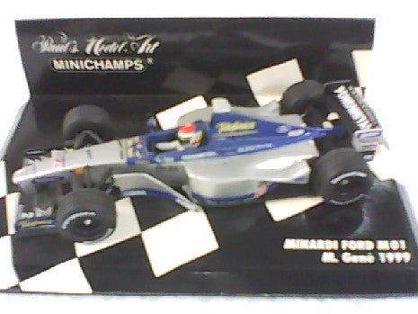 Miniature Formule 1 Minardi Ford M 01 - M.Gene 1/43 par Minichamps