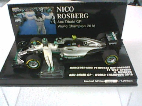 MERCEDES F1 W07 ROSBERG 1/43