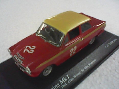 LOTUS CORTINA MK I BUDAPEST ETCC 1964 WINNER