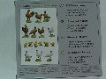 Figurines Décoratives de 16 Poules et Poussins FALLER 331938 pour Trains Miniatures HO
