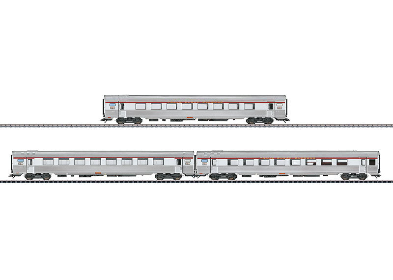 TEE PBA COFFRET 3 WAGON GRANDE LIGNE HO