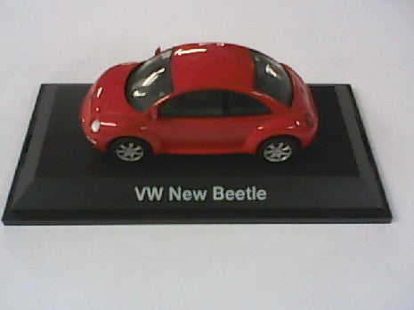 VW NEW BEETLE ROUGE 1/43