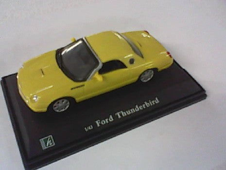 FORD THUNDERBIRD JAUNE 1/43