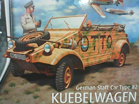 GERMAN STAFF CAR TYPE 82 KUEBELWAGEN 1/35