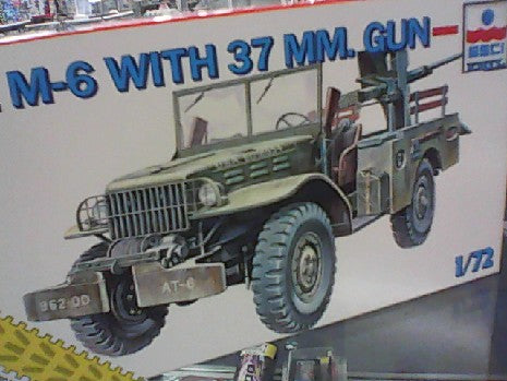 US M-6 WITH 37MM GUN  1/72