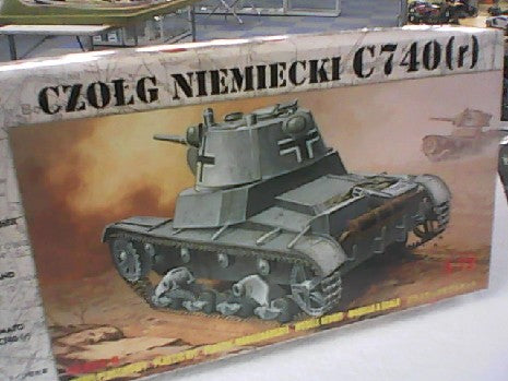 CZOLG NIEMIECKI C740  1/72