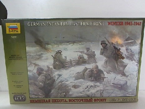 INFANTERIE ALLEMANDE TENUE HIVER 1941/42 1/35