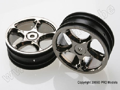 Wheels, Tracer 2.2" (black chrome) (2) (Bandit front)