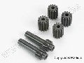 Differential gears, hardened
