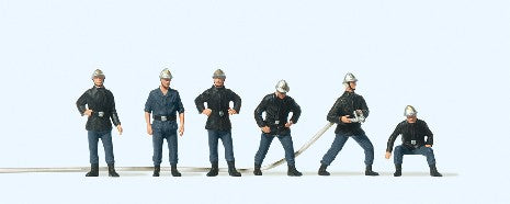 Figurine Pompier Français 1/87 - Modélisme détaillé