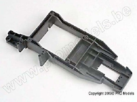 Chassis backbone, plastic/ throttle servo mount