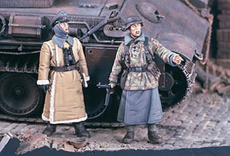 OFFICIERS ALLEMAND+NCO   1/35