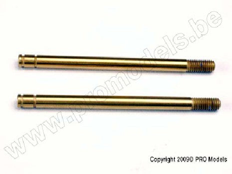 Shock shafts, hardened steel, titanium nitride coated (long) (2)