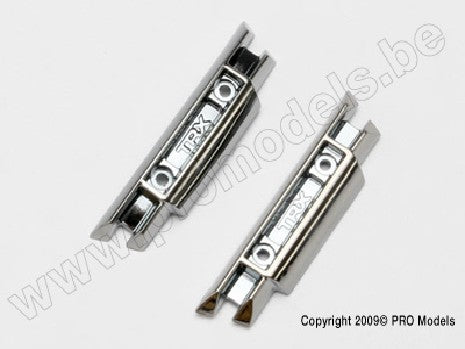 Bumpers, front (1)/ rear (1) (1/16 E-Revo)