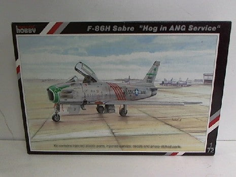 Maquette de l'avion F86H Sabre ECH 1/72 - SPECIAL HOBBY