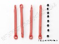 Push rod (molded composite) (4)/ hollow balls (8) (1/16 E-Revo)
