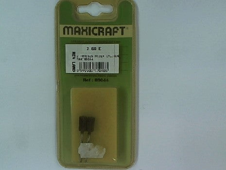 Fraises Acier Cylindrique 6mm MAXICRAFT - Outils de Précision pour Modélisme