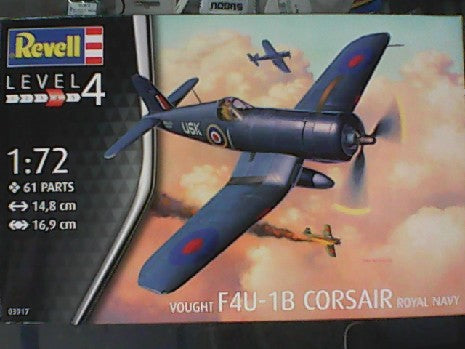 VOUGHT F4U-1B CORSAIR ROYAL NAVY 1/72