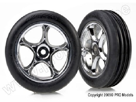 Tires & wheels, assembled (Tracer 2.2" chrome wheels, Alias ribb