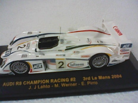 AUDI R8 3E LE MANS 2004 Miniature 1/43 IXO