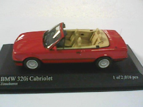 BMW SERIE 3 CABRIOLET 1/43 RED