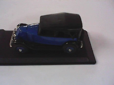 Miniature RENAULT NN TORPEDO CAPOTEE 1927 en Bleu et Noir - ÉLIGOR
