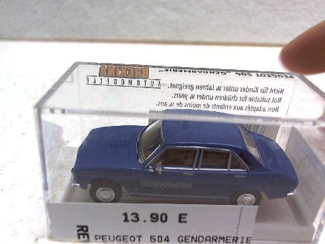 PEUGEOT 504 GENDARMERIE HO
