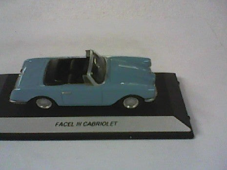 FACEL VEGA III CABRIOLET BLEU 1/43