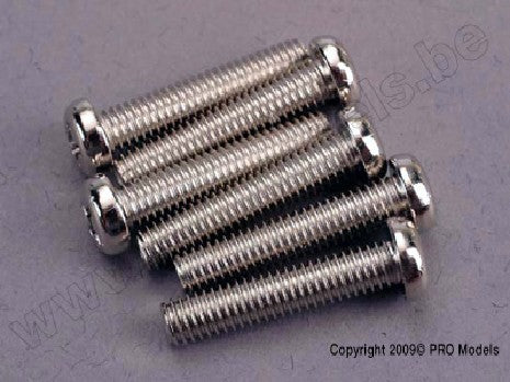 Screws, 4x20mm roundhead machine (6)