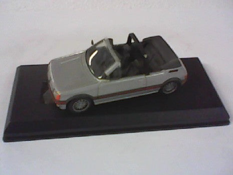 PEUGEOT 205 CTI CABRIOLET GRIS M╔TAL 1/43 P15