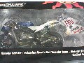 YAMAHA YZR-M1 VALENTINO ROSSI INDIANAPOLIS 2008 1/12 BLEU BLANC