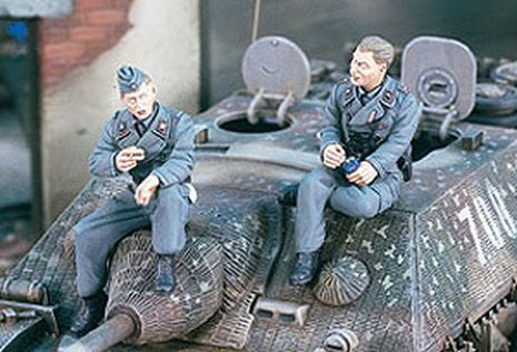 EQUIPAGE STUG ALLEMAND 1/35